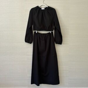 SIR the label Austyn long sleeve top & maxi skirt , NWT